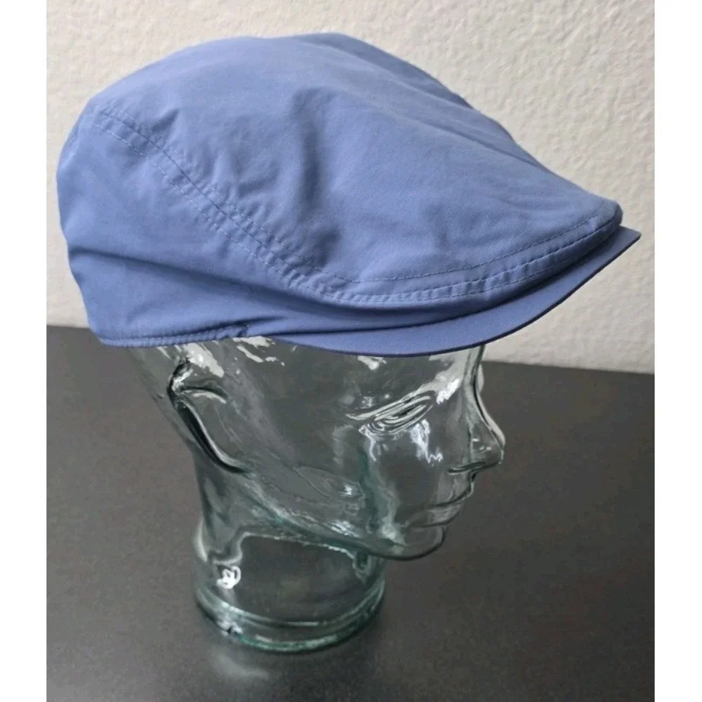 New Boston Scally Co Repel Single Panel Cap Blue M/L Hat